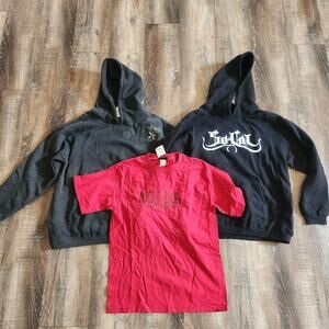 No Fear Youth Boys Hoodie T-Shirt Size Large Lot of 3 NWT